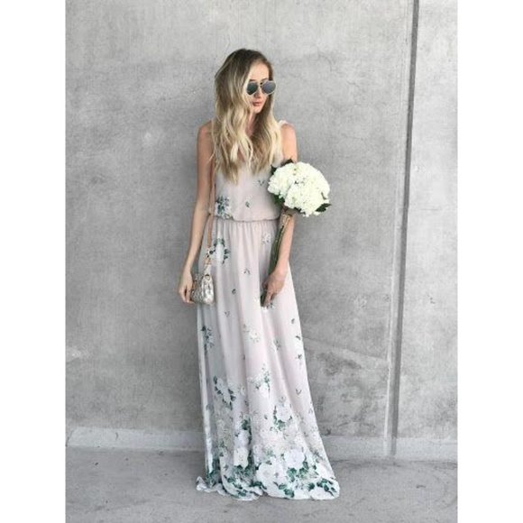 Show Me Your Mumu Amanda Maxi Dress Bouquet Toss - Picture 9 of 15
